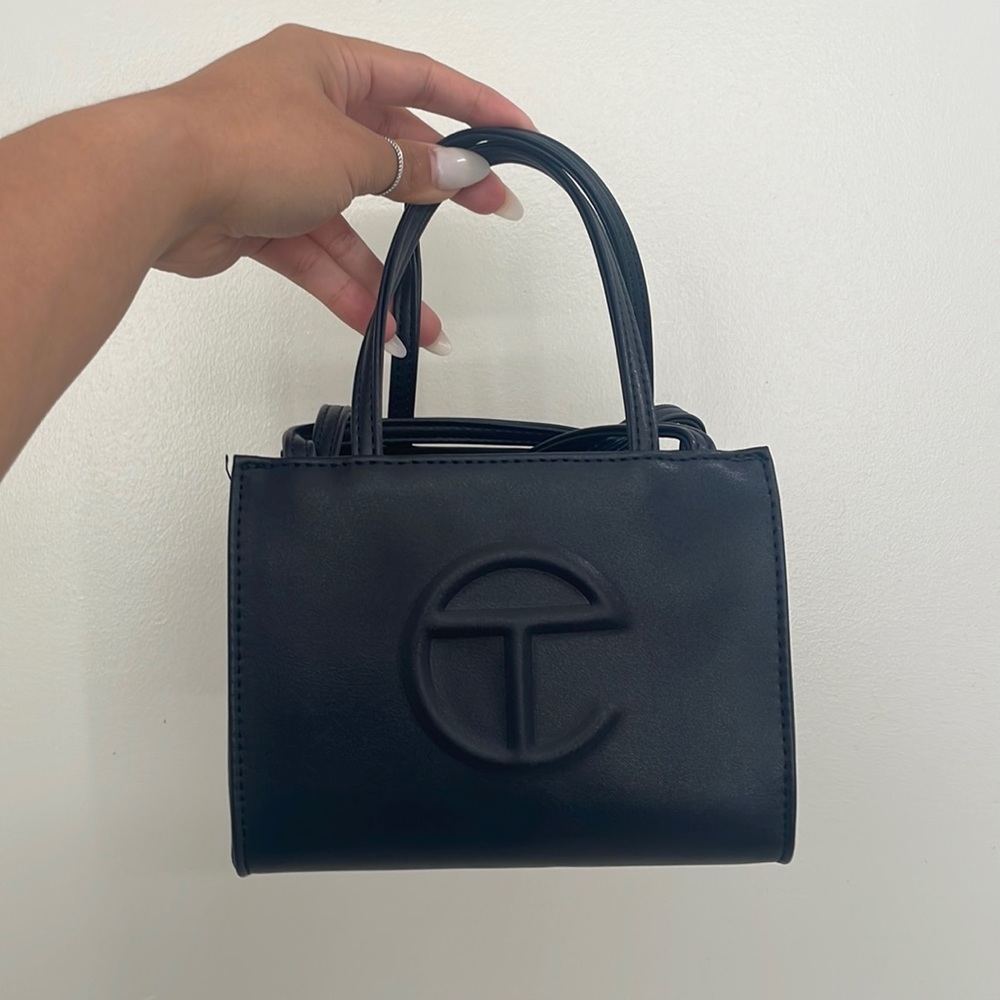 Telfar Small Navy Shopping Bag